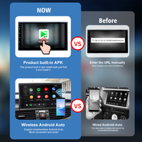 Nuevo Lanzamiento 2025 Carlinkit Dongle WiFi para CarPlay Inalámbrico y Android Auto Inalámbrico para Reproductor Android de Coche Plug and Play