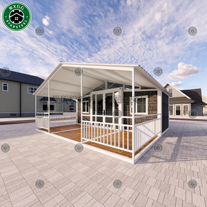 Maison conteneur préfabriquée extensible à assemblage rapide de 2 à 3 chambres, villa préfabriquée en panneaux sandwich, maison mobile en kit, vente en gros - Product Image 4