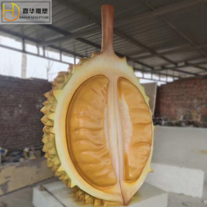 Durian Sculpture Fiberglass <b>Large</b> Outdoor Landscape <b>Ornamental</b> Piece - Product Image 2