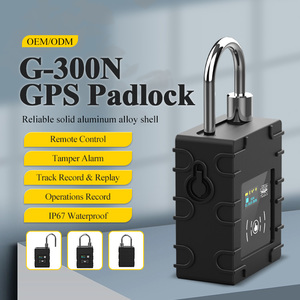 G300n GPS Tracker RFID BLE NFC SMS thông minh Ổ khóa 4 gam LTE điều khiển từ xa, RFID & BLE mở khóa, IP67 không thấm nước an ninh khóa - Product Image 2