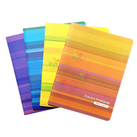 Carnet en papier d'art imprimé 2 couleurs, format personnalisé, reliure agrafée, pour différents marchés, fabrication en gros par TP Printing