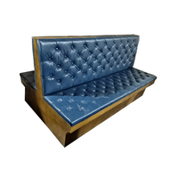 Ensembles de mobilier de luxe modernes en bois pour hôtels, restaurants, espaces extérieurs, bars, salons et cafés, incluant banquettes droites, tables et chaises