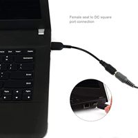 Adaptor Kabel Konverter Daya DC 7.9X5.5Mm Ke Persegi untuk Laptop Lenovo ThinkPad X1 Carbon 0B47046