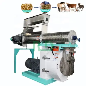 Animal floating poultry feed pellet mill making machine – CECLE Machine