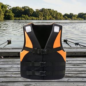 Chaleco Salvavidas de Neopreno para Adultos de Gran Flotabilidad, Personalizado, 100N, Chaleco de Seguridad Marino, Salvavidas, Rescate Acuático de Emergencia, Protección - Product Image 1