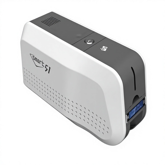 IDP Smart 51S Single-sided USB ID Card Printer with 300dpi Resolution and 1-Year Warranty