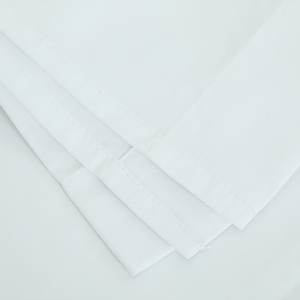 <span class=keywords><strong>Percale</strong></span> simple jetable 200TC 2 "<span class=keywords><strong>drap</strong></span> <span class=keywords><strong>plat</strong></span> d'hôtel d'ourlet pour l'usage d'hospitalité - Product Image 6