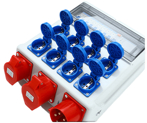 OEM <b>Waterproof</b> Industrial Multi Plug Sockets Combined <b>Box</b> Power Distribution Equipment <b>Waterproof</b> - Product Image 2