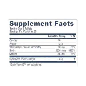 Tablet Kolagen Super Biotin Suplemen Alami untuk Dewasa, Produk Kecantikan Kesehatan Rambut Kulit Kuku, Label Pribadi OEM Pabrik GMP - Product Image 2