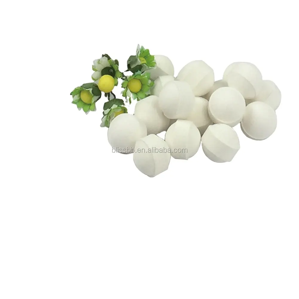 BATHRANI Moisturizing Milk & Honey 250g Fizzies Bath Balls For Nail Soak Nail Spa Nail Care Used