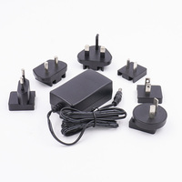 Adaptateur secteur mural 6W 20W 100W 4V 8V 12V 0.5A 1A AC/DC pour moniteur ECG et diasonographe