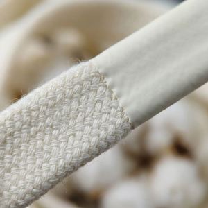Colorful 100% Polyester Coated High Tenacity Flat 3 Strand Twisted Drawcord Sash Cord Rubber Tips <b>Braided</b> 12mm Diameter - Product Image 3