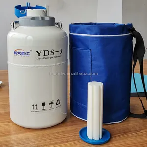 veterinary instrument liquid nitrogen 3/6/10/20/30 round pail storage LN2 tank for insemination