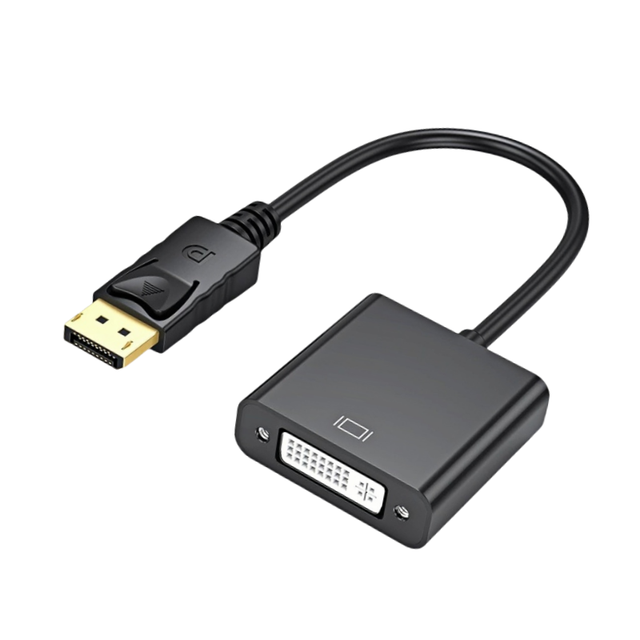 Gold-Plated DP DVI Adapter Converter Cable DP DVI Male Female VGA Combination Compatible Desktop HDTV DVD HDMI Audio Monitor