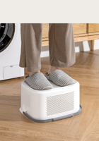 Panier à linge sale en forme de rotin en plastique facile à utiliser et panier à linge en plastique panier de rangement pour vêtements sales