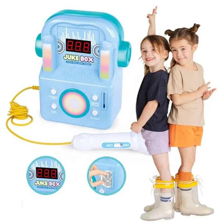 2025 HOT Selling Kids Singing Toy Juke Box with Microphone