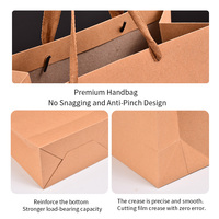 Kit d'emballage complet pour magasin de vêtements : sac en papier blanc personnalisé avec logo, boîte cadeau assortie et étiquette suspendue – Solution tout-en-un pour l'image de marque