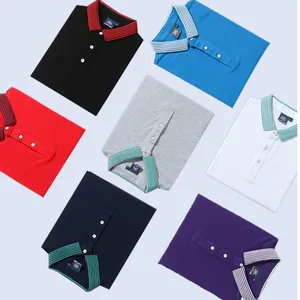 남자 폴로 셔츠 2024 사용자 정의 인쇄 로고 일반 100% pique 면 자수 하이 퀄리티 골프 남성 폴로 셔츠 드라이 핏