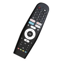 Télécommande de remplacement à 39 boutons pour téléviseur intelligent LCD LED avec fonction vocale