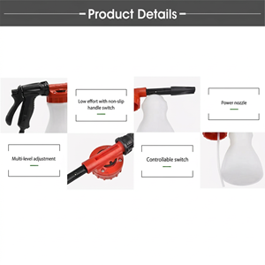 Pistola de Espuma para Lavado de Autos, Cañón de Espuma de Nieve de 5 Galones con Dial de Relación Ajustable, Boquilla de Agua de Alta Presión Profesional para Detallado Automotriz - Product Image 2
