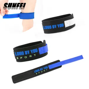 Sunfei Neoprene Triathlon Chip Tempo Tornozelo curvas personalizado Timing Chip Tornozelo Strap Reutilizável Race Timing Chip tornozelo cinta