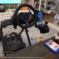 Volant de course Logitech G29 Driving Force avec pédales, retour de force à double moteur, 900 degrés pour PS5, PS4, PC, Sim Racing