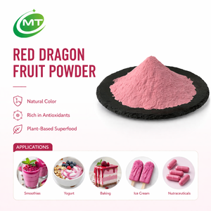 Poudre de <span class=keywords><strong>fruit</strong></span> <span class=keywords><strong>du</strong></span> <span class=keywords><strong>dragon</strong></span> rouge, colorant naturel riche en antioxydants pour les smoothies, la pâtisserie et les applications nutraceutiques - Product Image 1