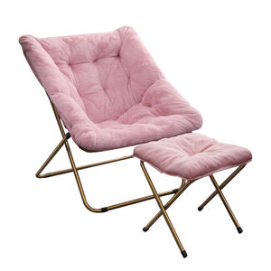 इनडोर फर्नीचर चंद्रमा कुर्सी आरामदायक और फोल्डेबल बीच आउटडोर उपयोग के लिए आधुनिक डिजाइन - Product Image 1