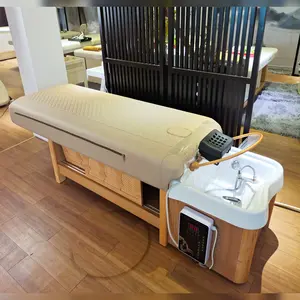 Multi-functional Massage Salon Shampoo Station Special Hydrotherapy Bed Wash Unit For Barber Shop Massage Shampoo Bed Equipment
