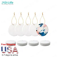 Optimized Product Title: Bulk Sublimate Ceramic Mirror Pendant Ornaments  For Christmas Tree Decorations Bulk Ornament Blanks From Besthome888, $1.39