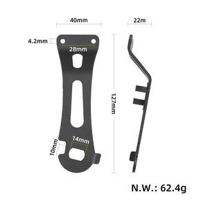 Support de garde-boue arrière droit pour trottinette électrique Kukirin A1 - Product Image 2