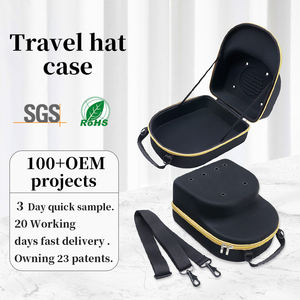 RLSOCO usine personnalisée étanche casquette de baseball étui de transport portable boîte à outils casquette eva étui de voyage étui à chapeau - Product Image 1