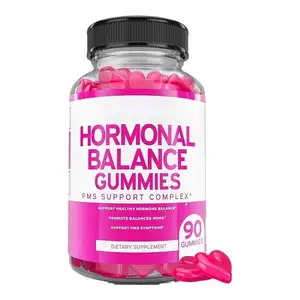 Gomas de equilíbrio hormonal PMS gomosas vitamina B6 gomas de equilíbrio hormonal feminino