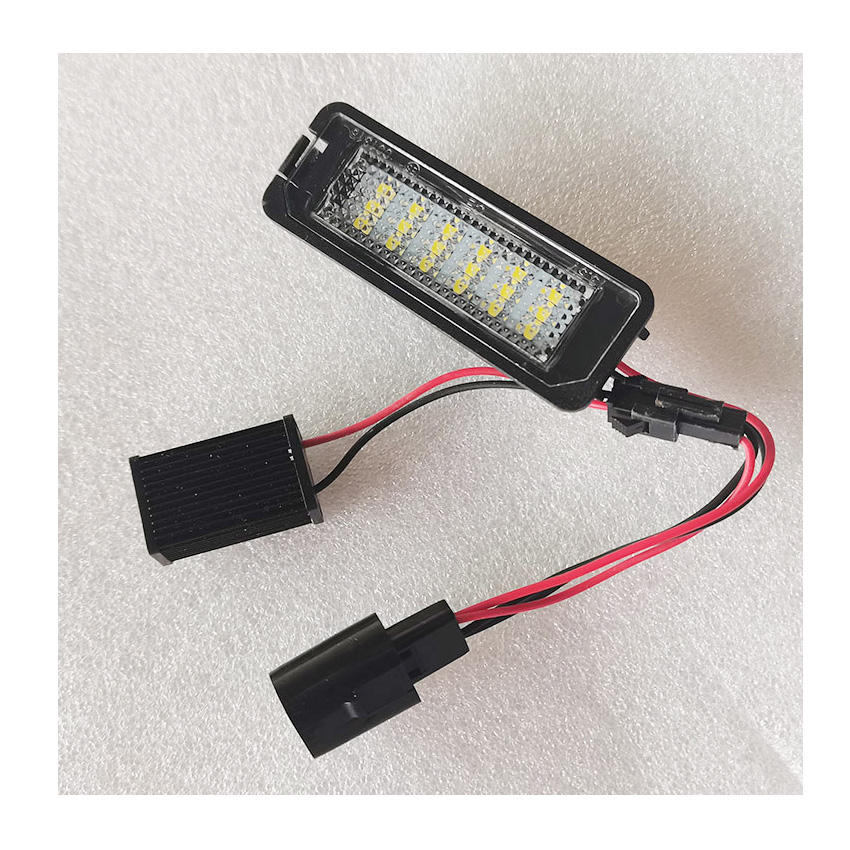 12V Car License Plate Lights LED Lamp for VW Golf Passat