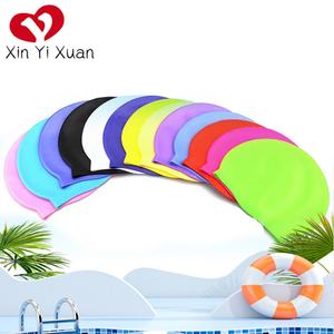 Silicone Women's Swimming <b>Cap</b> Manufacturer Professional Water Sports <b>Waterproof</b> <b>Swim</b> <b>Cap</b> - Product Image 4