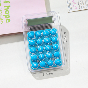 Nuova Calcolatrice Portatile Mini a 8 Cifre, Colorata, in Plastica, a Batteria, per Studenti, Esami, Lavoro e Studio - Product Image 5