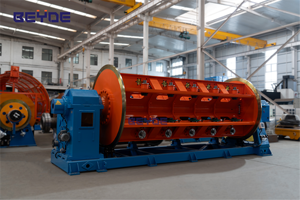 Máquina de Trenzado Rígido de Eje de Accionamiento por Rodamiento Tipo <span class=keywords><strong>BEYDE</strong></span> 630-6+12+18+24, Máquina de Trenzado Tubular de Carga Manual de un Solo Tambor - Product Image 5