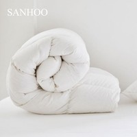 SANHOO Hotel housse de couette ensemble d'insertion de couette 100% coton literie intérieure