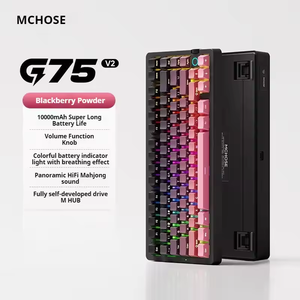 คีย์บอร์ดเกมมิ่งไร้สาย MCHOSE G75 V2 แบบกลไก 75% พร้อมไฟ RGB Backlit รองรับ Hot Swap โหมดที่สาม สำหรับเดสก์ท็อป - Product Image 6