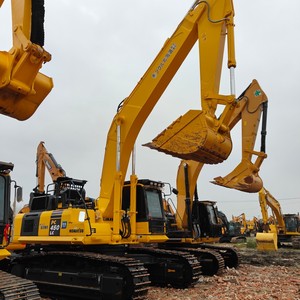 Komatsu เครื่องขุดดินไฮดรอลิก PC450-7รถตักดิน Komatsu มือสองสภาพดีมีแกนมอเตอร์และส่วนประกอบของปั๊ม - Product Image 2