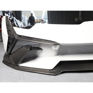 ชุดแต่งกันชนหน้าคาร์บอนไฟเบอร์พร้อมไฟตัดหมอกแบบ Bolt-On สภาพใหม่ สำหรับ Huracan LP580/610 ปี 2014-2023 - Product Image 4