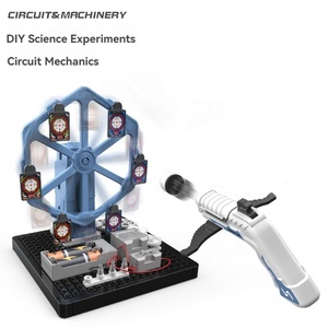 Juguete ensamblado DIY <span class=keywords><strong>juego</strong></span> familiar educativo Kit de <span class=keywords><strong>ciencia</strong></span> STEM para niños desarrollo mecánico de circuitos - Product Image 4