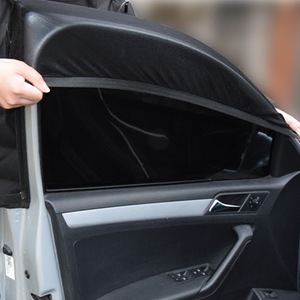Moustiquaires universelles pour vitres de voiture, pare-soleil anti-insectes en polyester pour fenêtres latérales - Product Image 1