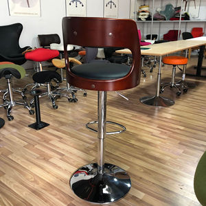 <span class=keywords><strong>Chaise</strong></span> à la mode de tabouret de <span class=keywords><strong>bar</strong></span> de dossier de contreplaqué/tabouret de <span class=keywords><strong>bar</strong></span> réglable en métal HY2027H - Product Image 4