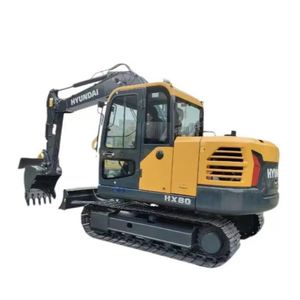 รถขุดฮุนได HX80 8 ตัน สภาพใหม่ พร้อมเครื่องยนต์แบรนด์ดัง และใบรับรอง CE/EPA สำหรับขาย - Product Image 1