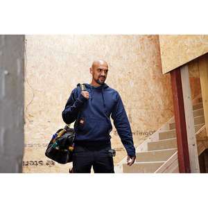 Scruffs Eco Worker Sudadera Con Capucha Azul Marino L - Product Image 2