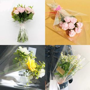 Wholesale Soft Transparent Moisture Proof Shrink <b>Film</b> Roll Casting Processed Bag Wrapper for Photo Frame Stickers Craft Use - Product Image 4