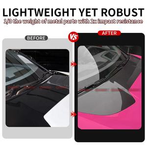 Precio de Fábrica, Estilo OEM, Piezas de Auto de Fibra de Carbono Seca, Moldura para Capó de Auto para Lotus Emeya - Product Image 4