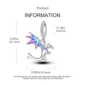 Colgante <span class=keywords><strong>de</strong></span> Dragón Volador <span class=keywords><strong>de</strong></span> Plata <span class=keywords><strong>de</strong></span> Ley 925 con joyería <span class=keywords><strong>de</strong></span> moda <span class=keywords><strong>de</strong></span> circón para regalo <span class=keywords><strong>de</strong></span> fiesta <span class=keywords><strong>de</strong></span> mujer diseño <span class=keywords><strong>de</strong></span> patrón <span class=keywords><strong>de</strong></span> número - Product Image 2
