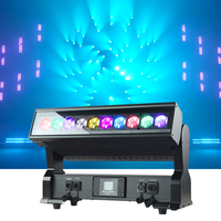 Barre LED LEAHUA 10x40W RGBW 4-en-1, projecteur à tête mobile 350W IP65 avec zoom pour éclairage de scène, discothèque, DJ et club de nuit